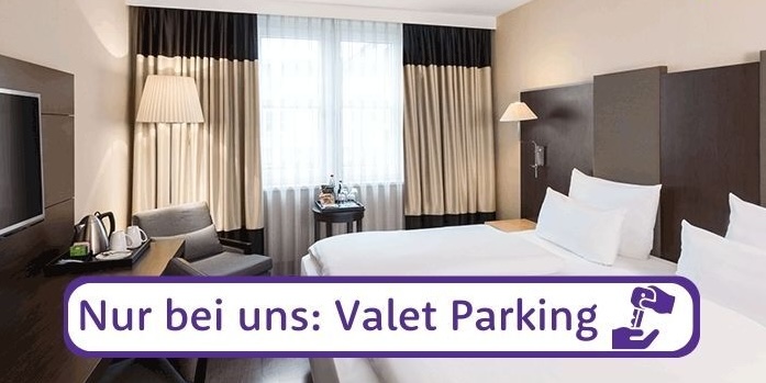Flughafenhotel mit Valet Parken