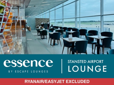 Essence by Escape Lounges at Stansted Airport