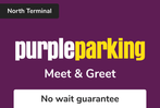 Purple Parking Meet and Greet North logo