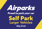 Airparks self park larger vehicles logo
