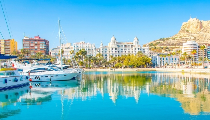 Harbour in Alicante