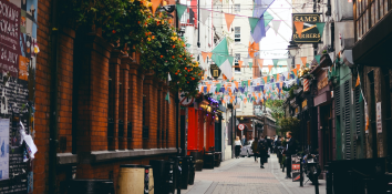 Dublin old town,