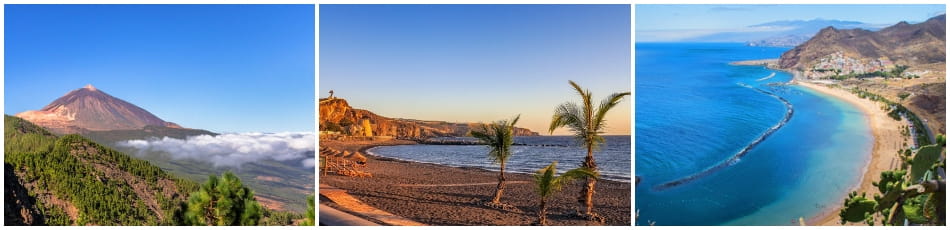 Tenerife collage of photos