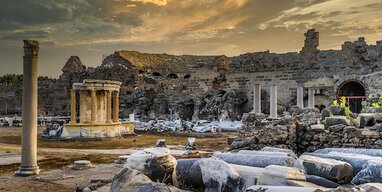 Roman-era ruin in Side