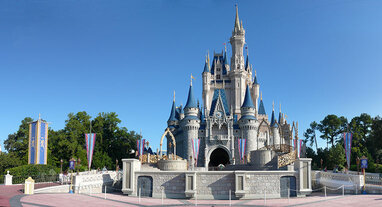 Disneyworld Orlando castle.
