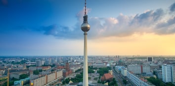 Berlin tv tower.