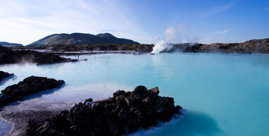 Blue Lagoon in Reykjavik.