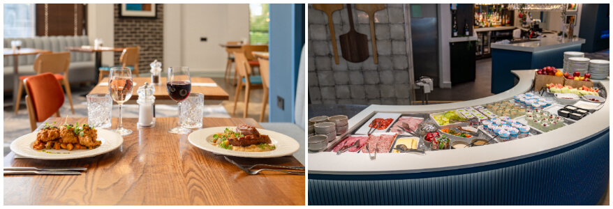Food at Doubletree by Hilton - Manchester airport hotels
