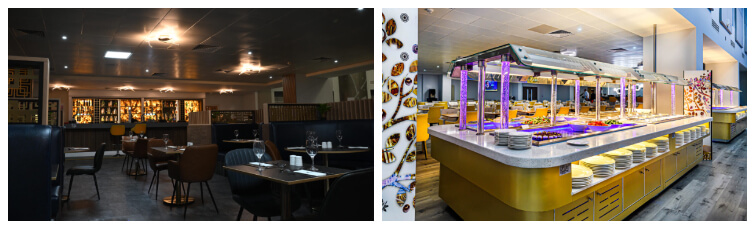 Restaurant at the Atrium Hotel Heathrow