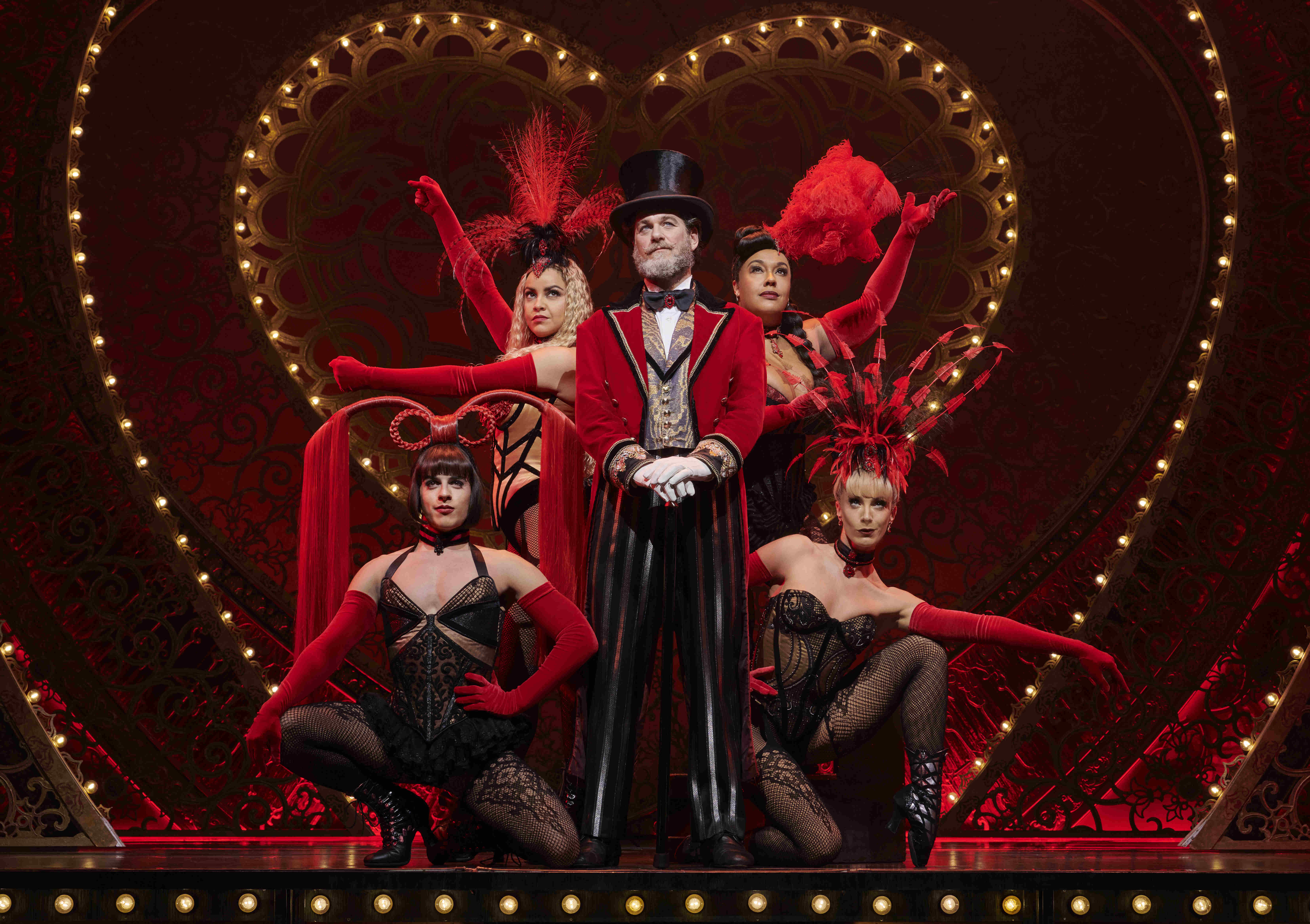 MMoulin Rouge Theatre Break: oulin Rouge The Musical Production Photos