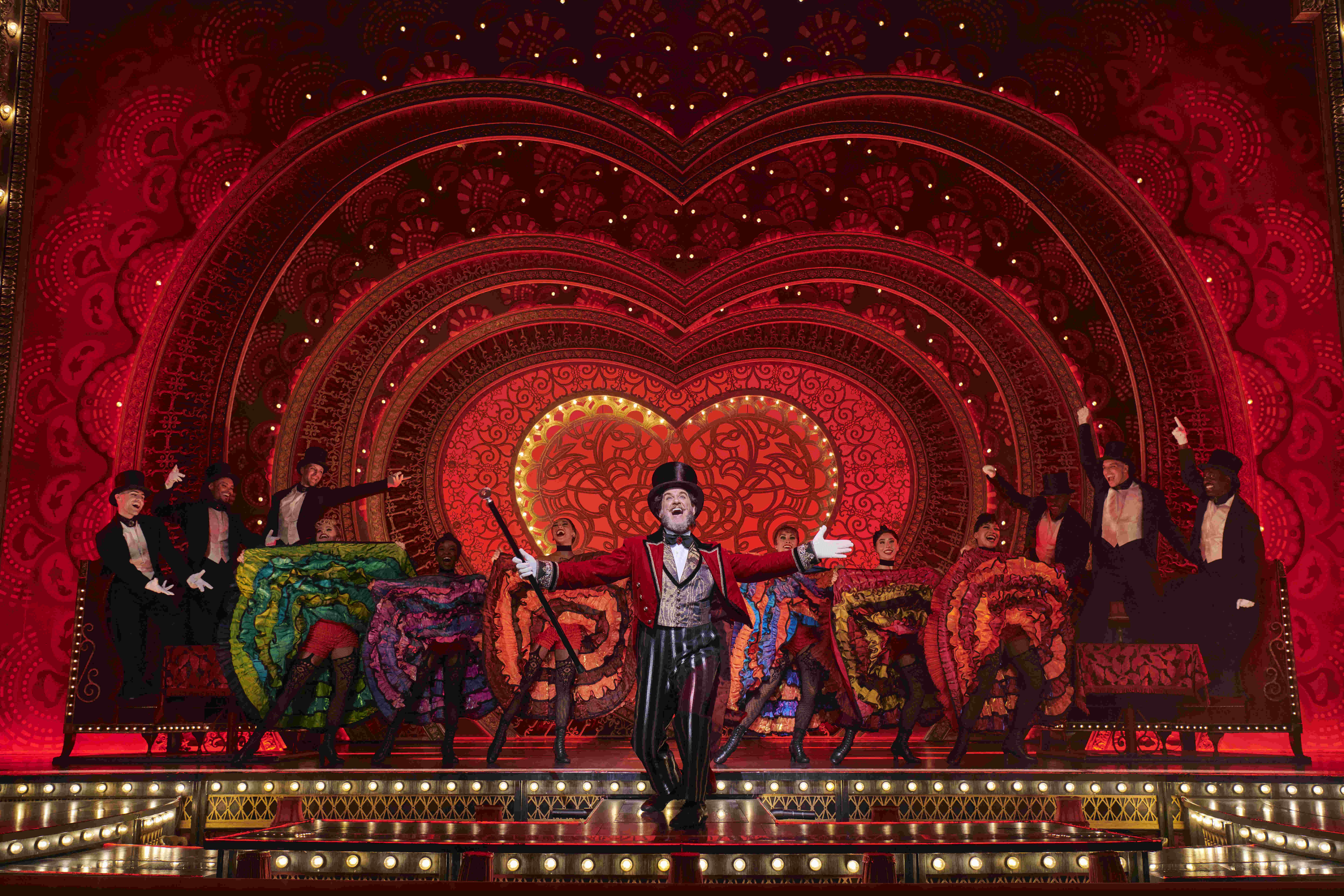 Moulin Rouge Theatre Break: Moulin Rouge The Musical Production Photos