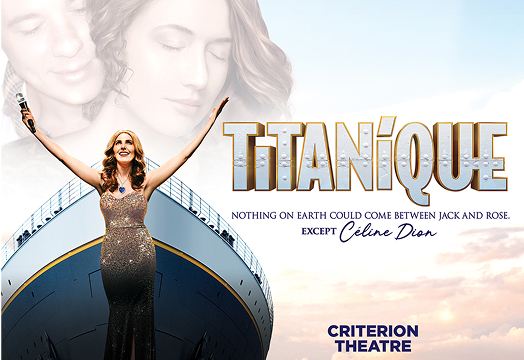 Poster for 'Titanique': A splashy sensation of song and satire that sails straight to your heart!