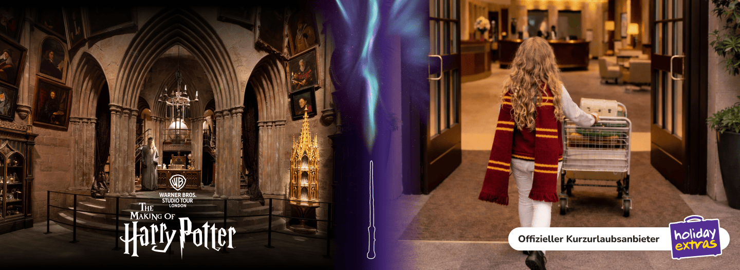 Warner Brothers Studio Tour Banner