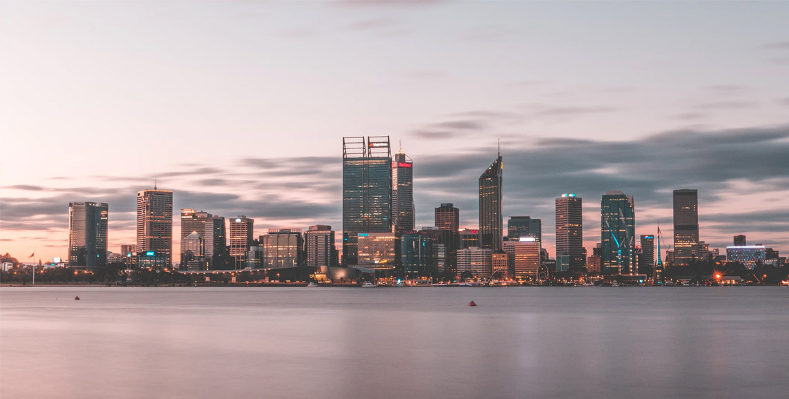 Perth skyline