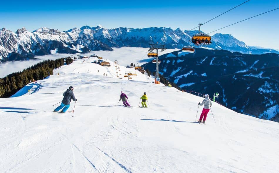 Salzburg skiing