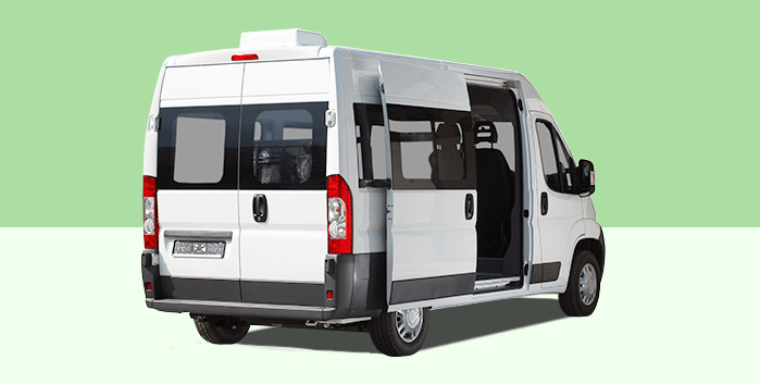 >Kørestolstilpasset Transfer