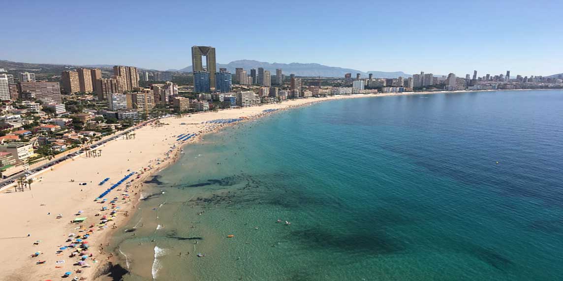 Benidorm, Costa Blanca, Spain