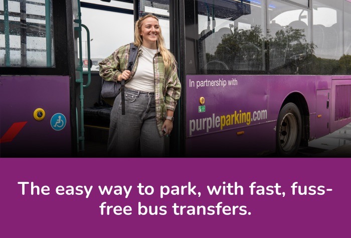 Gatwick Long Stay Parking - Purple Parking Park and Ride