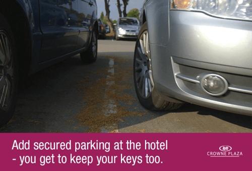 Crowne Plaza car park