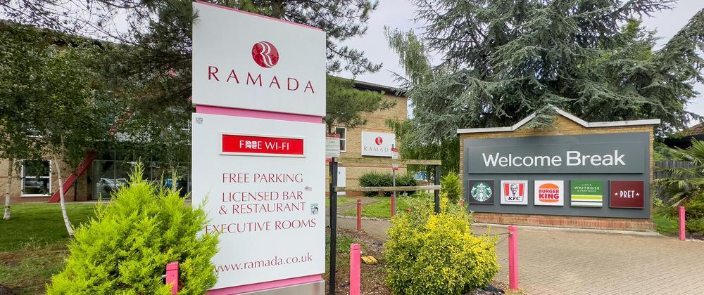 Exterior of the hotel