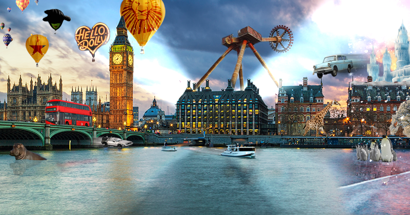 Just for fun - flamingo pool float