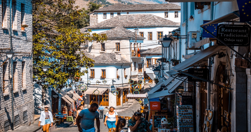 The Bay of Kotor in Montenegro