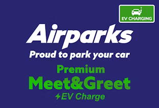 Airparks Premium Meet and Greet with EV Charge at Birmingham Airport - Car Park logo