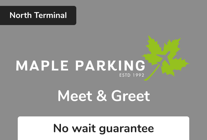 Maple Parking Meet & Greet North Gatwick Airport car park logo