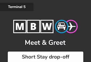 MBW Meet & Greet T5 logo, Short Stay drop-off
