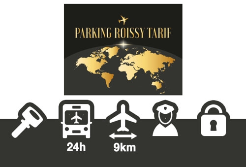 Parking Roissy Tarif Logo