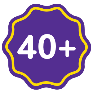 Holiday Extras 40 års erfaring-logo