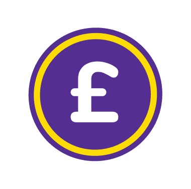 TCircle icon with pound symbol