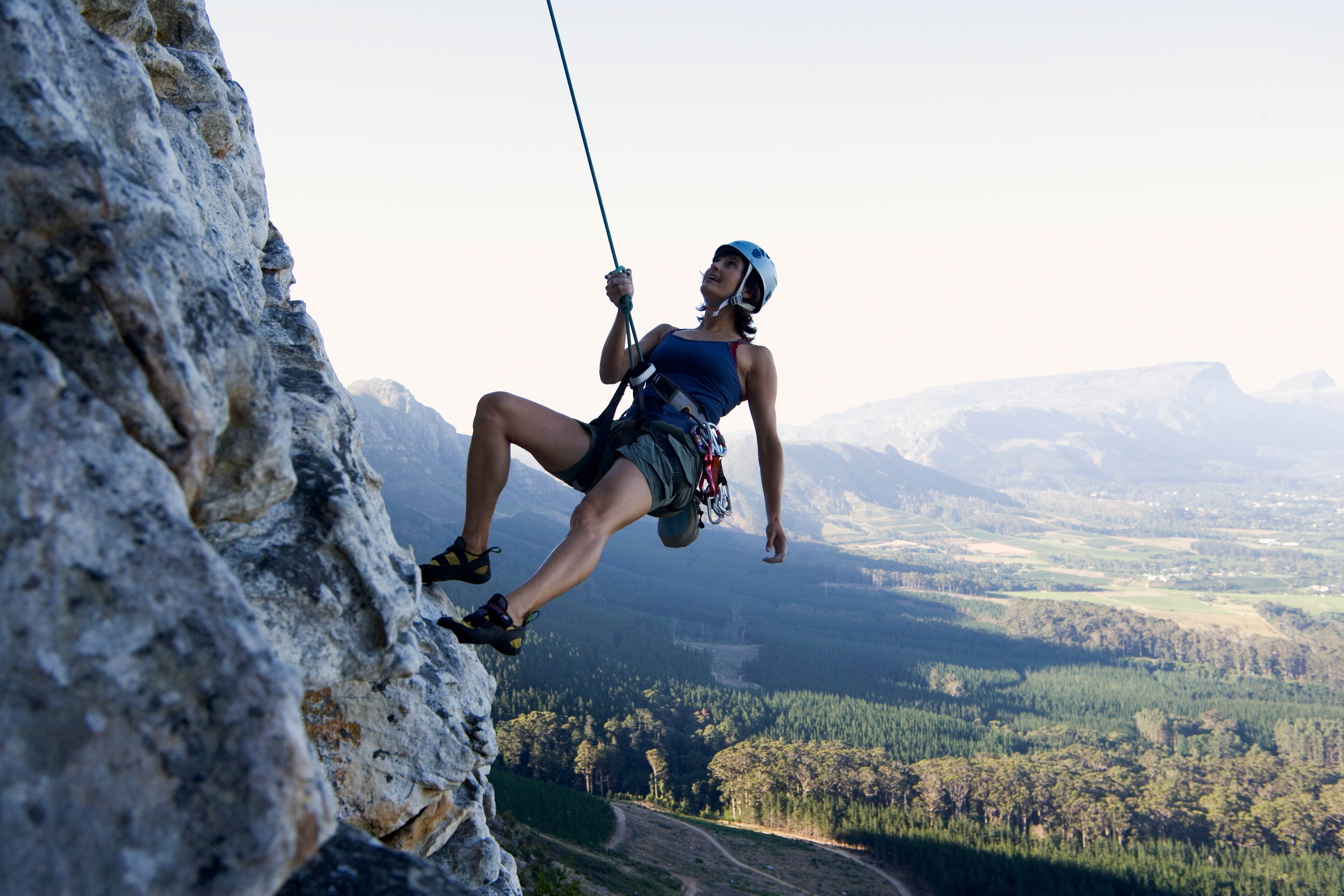 Quad biking across Sahara sand dunes in southern Tunisia