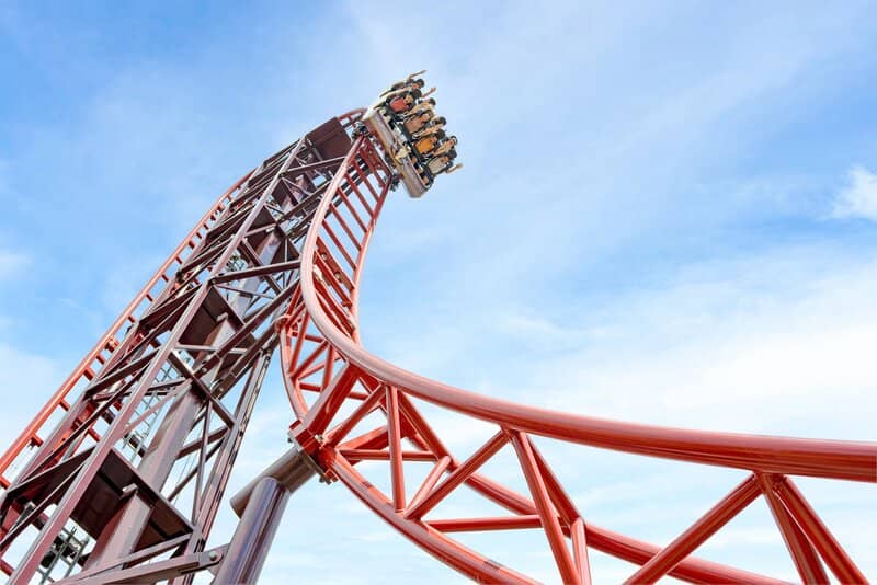 Paultons Park Roller Coaster