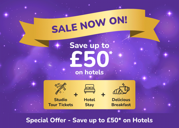 Image of the Warner Bro Studio Tour Save up to £50 on hotels deal.