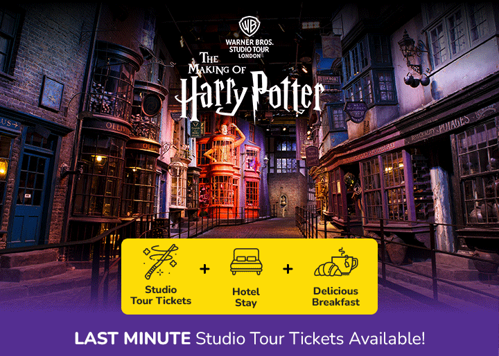 Image of the Warner Bro Studio Tour Save up to £50 on hotels deal.