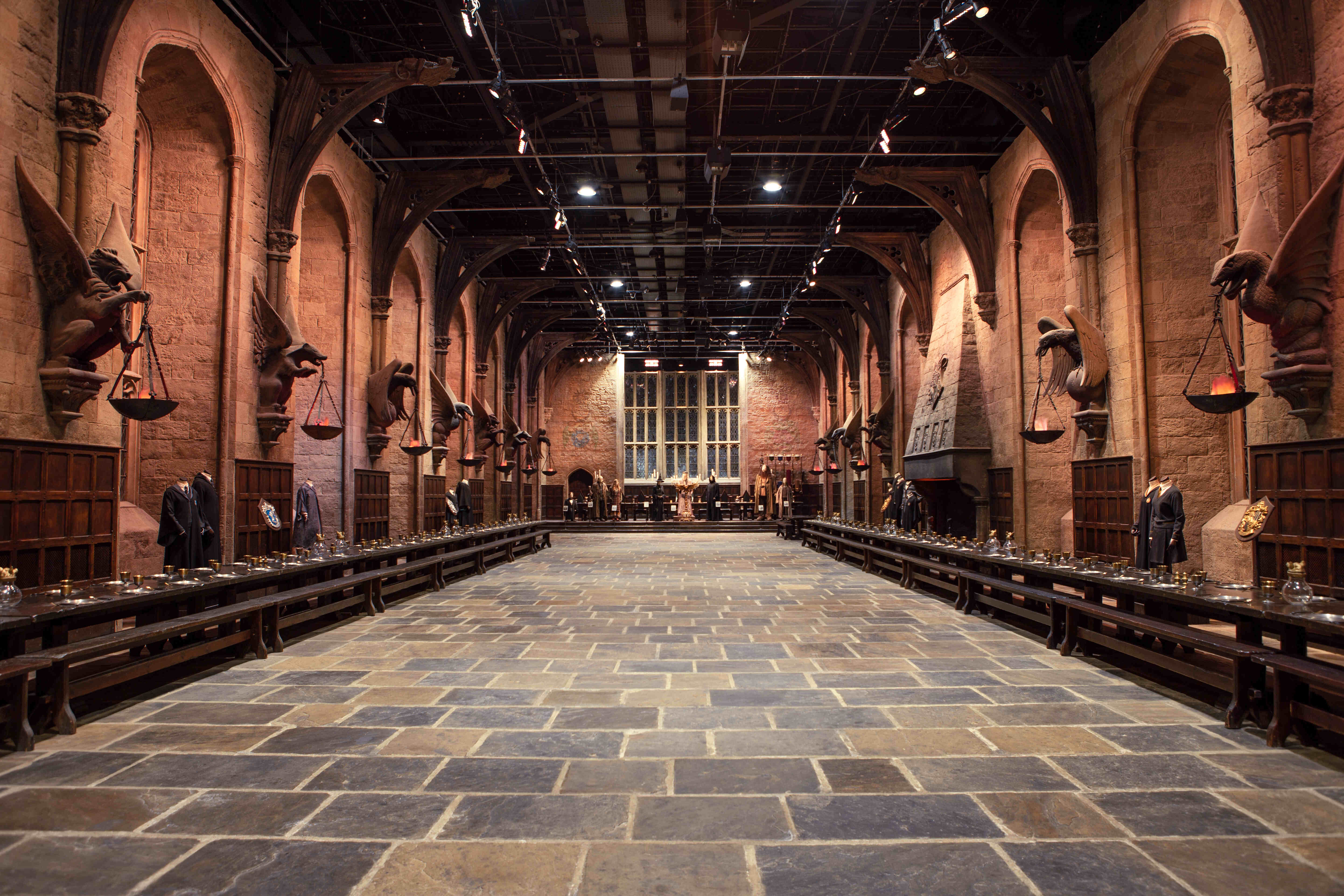 The Great Hall at Warner Bros. Studio Tour London