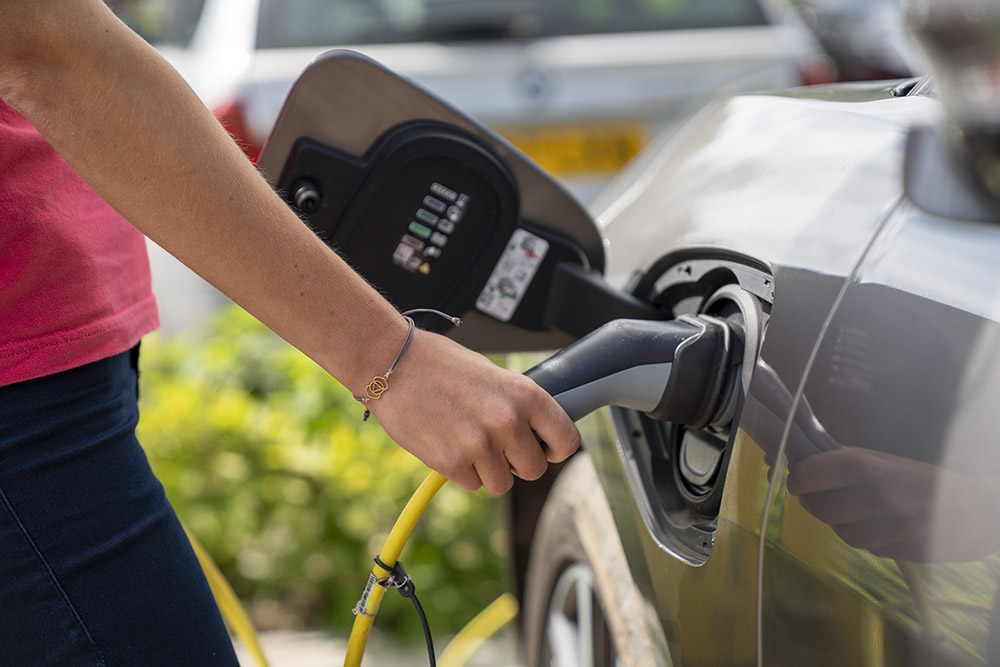 Electric Airport Car Parking