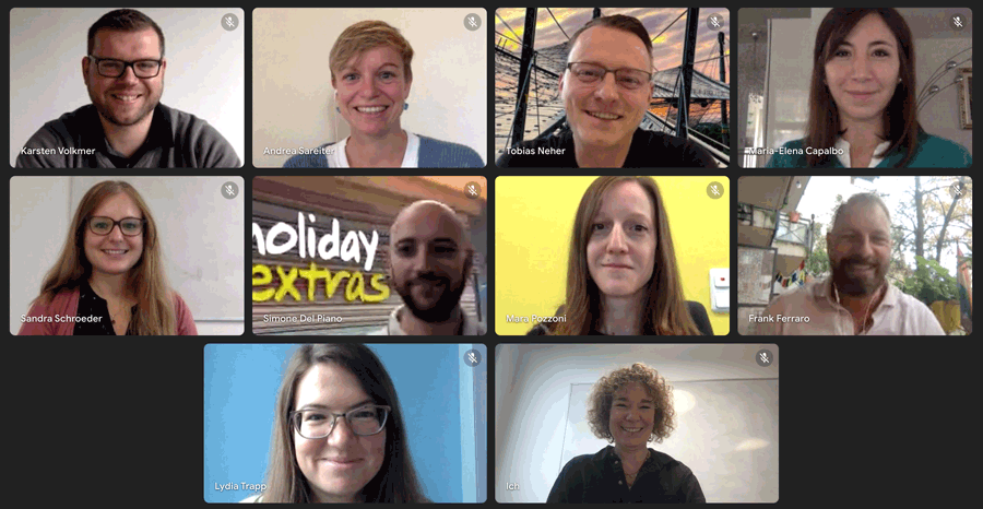 Unser Holiday Extras Produkt-Team