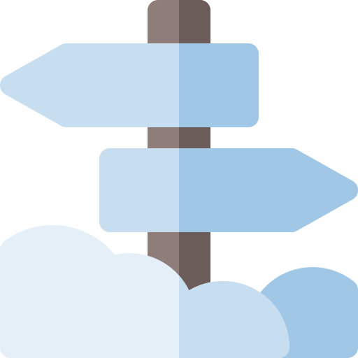 snowy sign icon