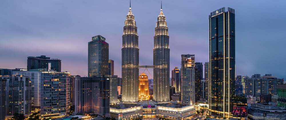 Kuala Lumpur twin towers icon