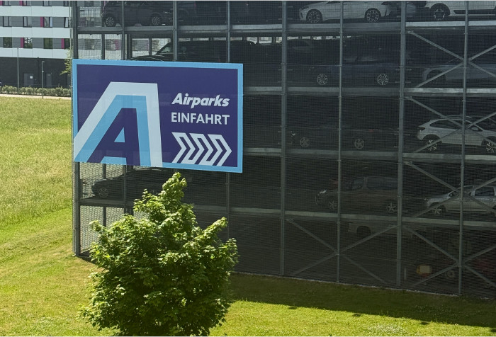Airparks Parkhaus Flughafen München