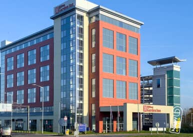 hilton garden inn birmingham exterior