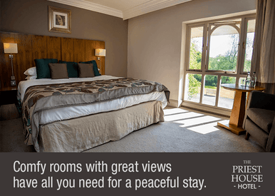 east midlands airport priest house bedroom
