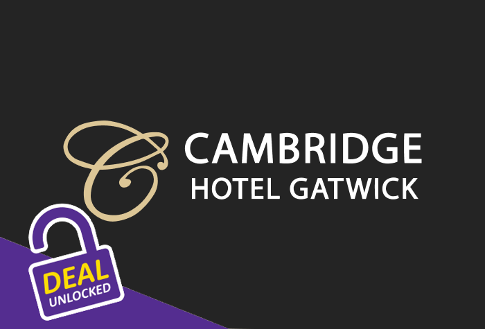 Cambridge Hotel Gatwick - 15% Discount