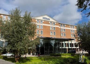 hilton heathrow terminal 5 exterior