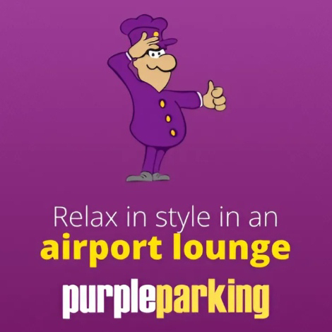Liverpool Airport Lounges Relax in Style Purple Parking