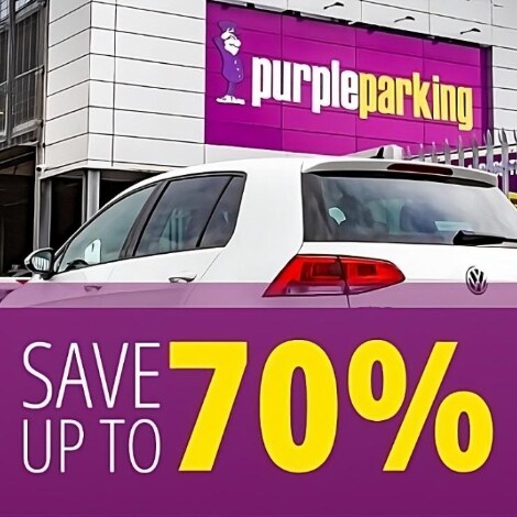 Save up to 70% off Heathrow Airport Parking with Purple Parking