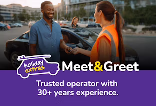 Holiday Extras Meet & Greet Logo - Birmingham Airport