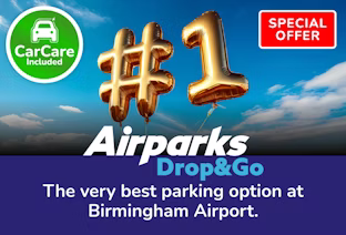 airparks drop & go Logo - Birmingham Airport